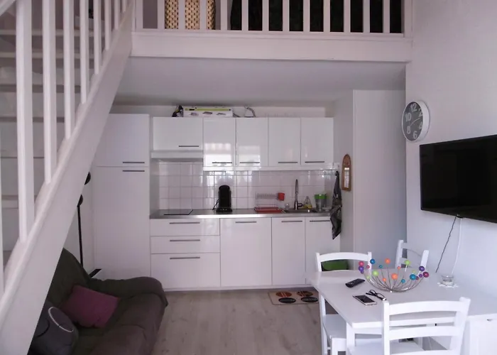 T2 Mezzanine 5 Pers, Clim, Terrasse, Parking, Proche Et Commerces - Fr-1-795-16 פלורי
